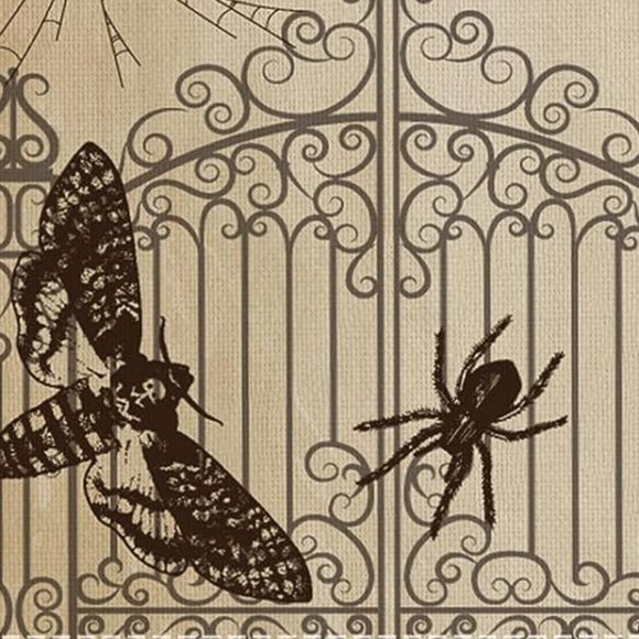 Halloween Table Runner Decorative Cloth Haunted Decoration Holiday Home Decor - Picture 15 of 16